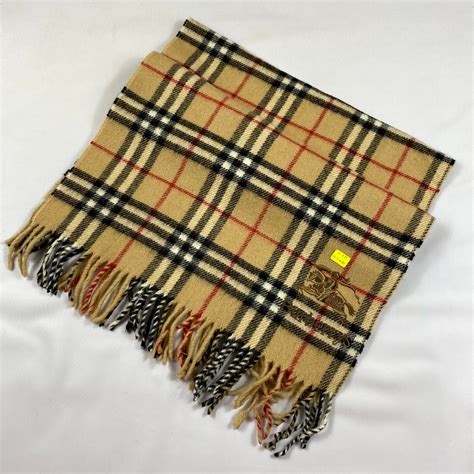 fake vintage burberry scarf|authentic burberry cashmere scarf.